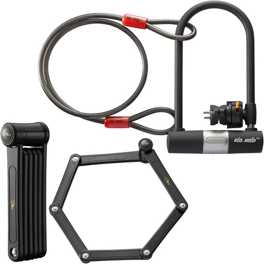 Electric Bike Bike Lock Set Triple Protection